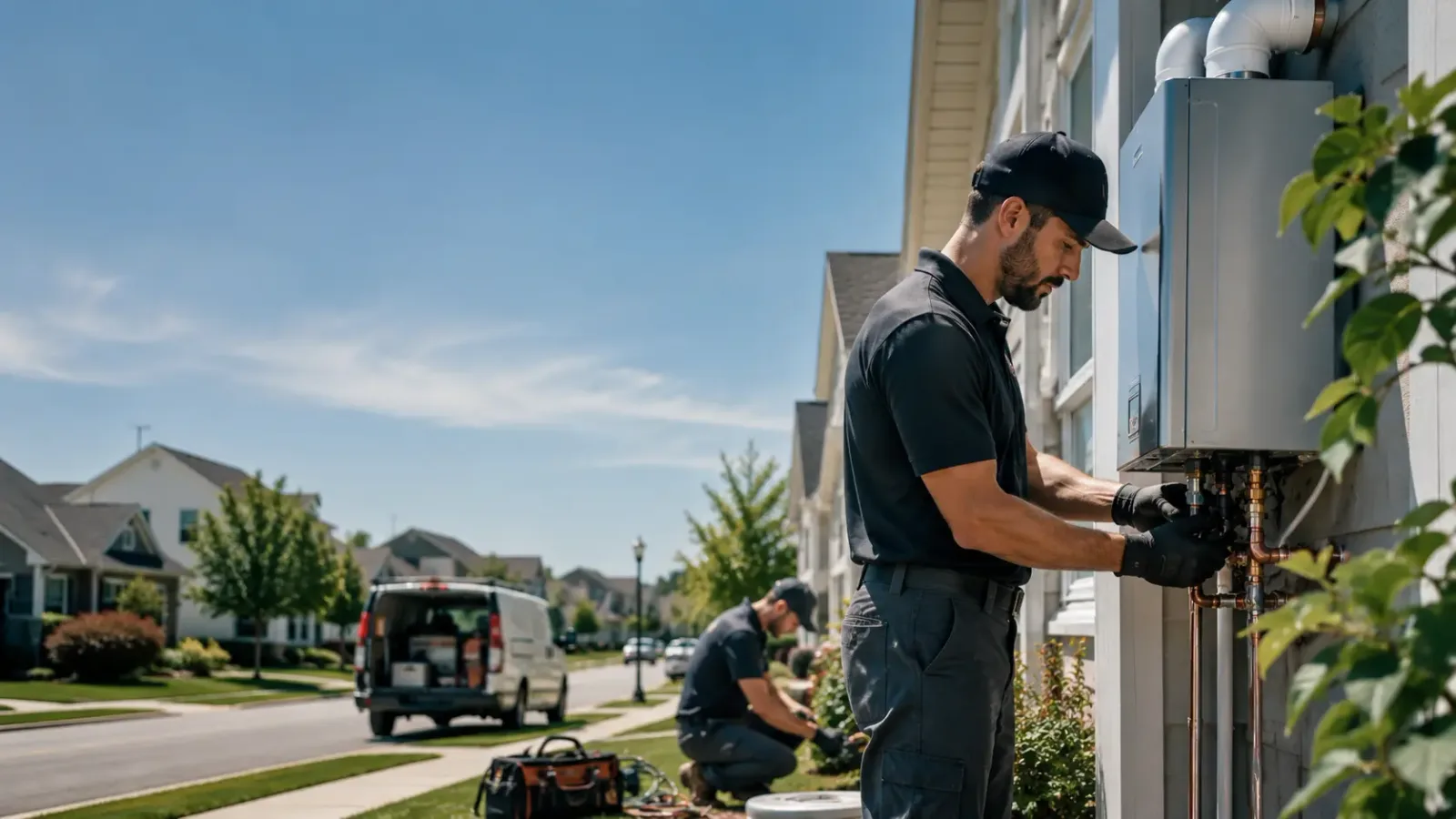 Tankless Water Heater Installation in Bronson, TX
